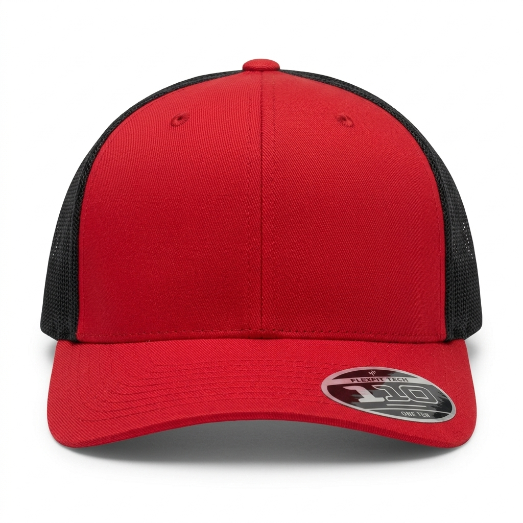 GORRA FLEXFIT 110MT RED/BLACK