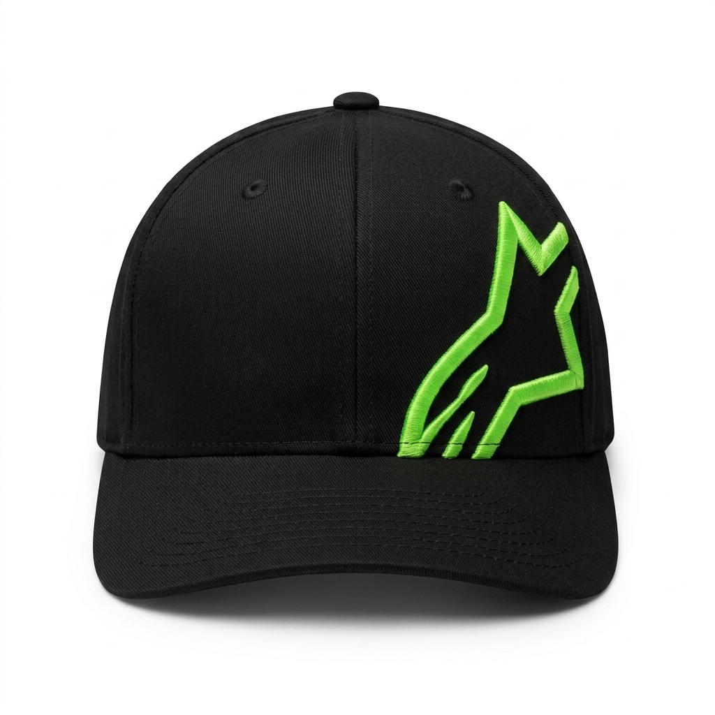 CORP SNAP 2 HAT BLACK/GREEN