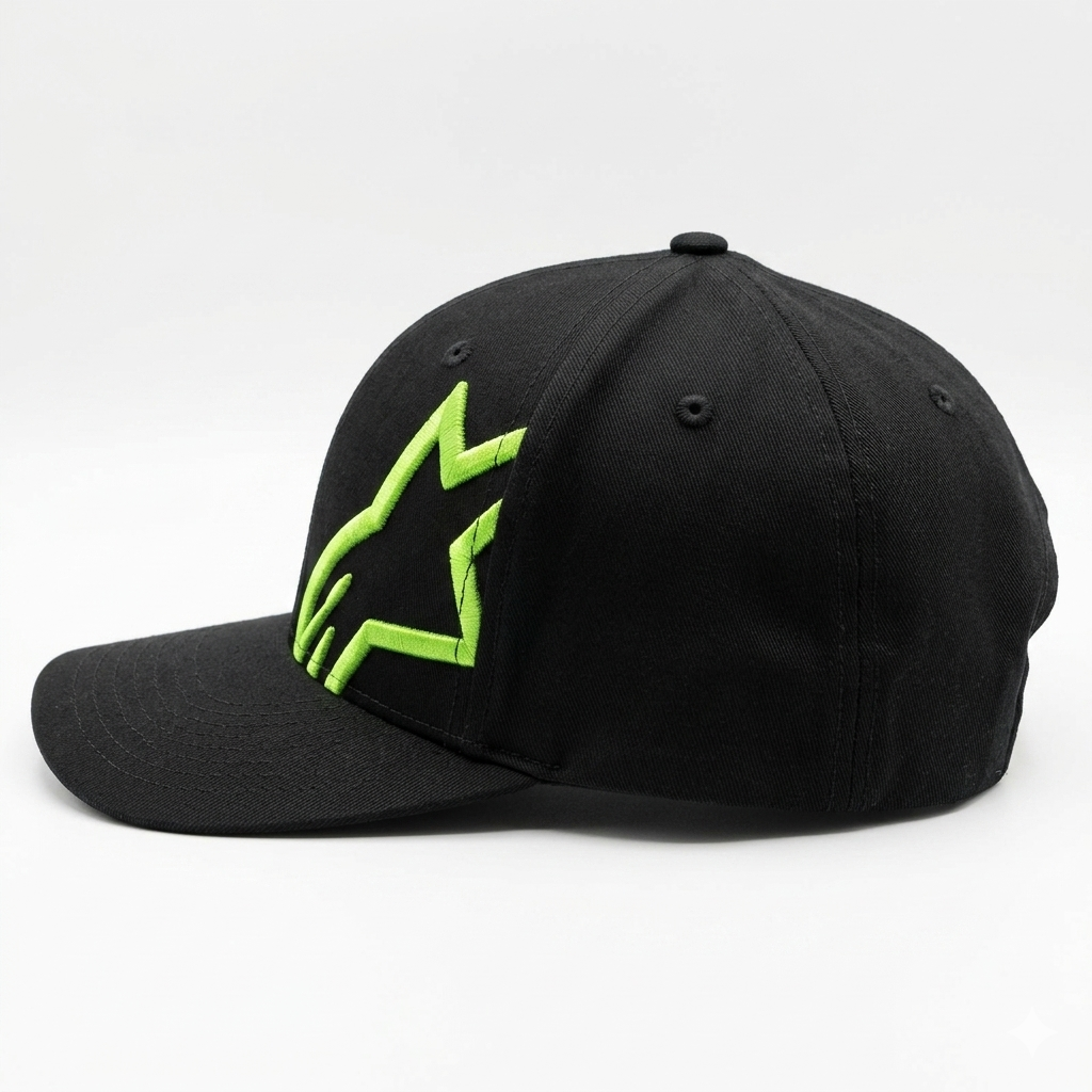 CORP SNAP 2 HAT BLACK/GREEN
