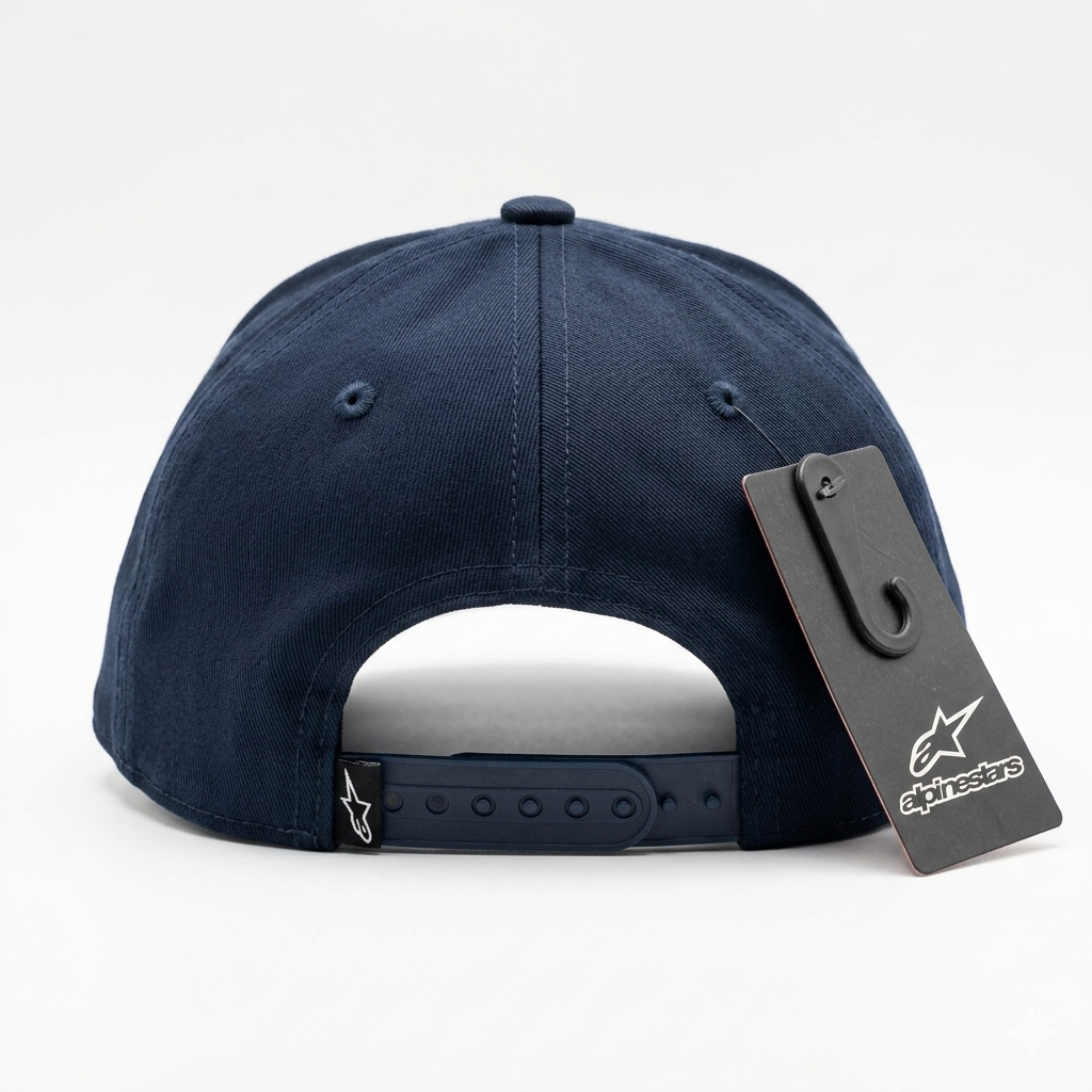 CORP SNAP 2 HAT NAVY/ORANGE