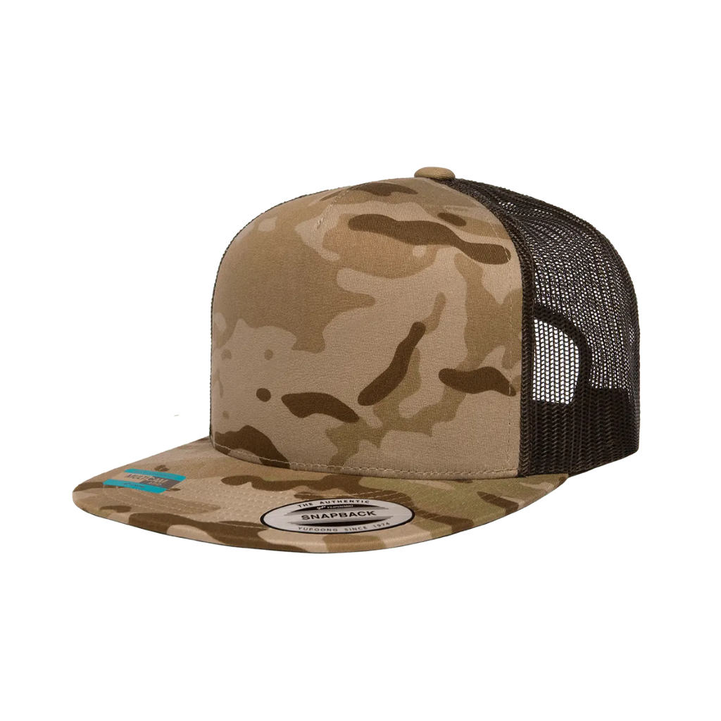 GORRA YUPOONG 6006 MULTICAM BROWN