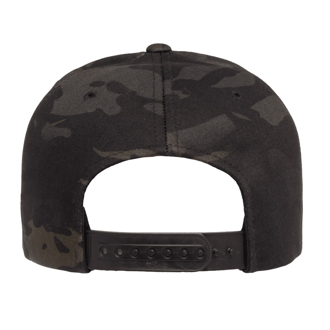 GORRA YUPOONG 6089MC MULTICAM BLACK