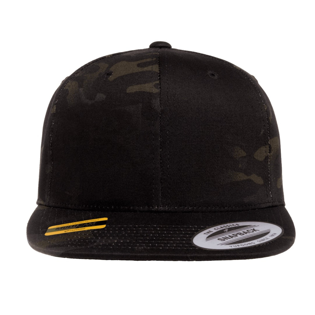 GORRA YUPOONG 6089MC MULTICAM BLACK