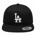 LOS ANGELES BLACK SNAPBACK YUPOONG UNSTRUCTURED