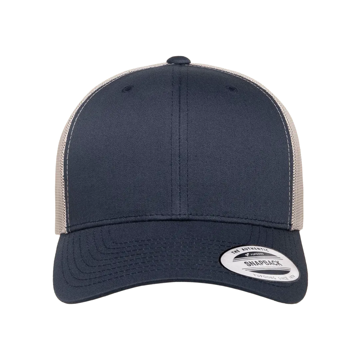 YUPOONG 6606T NAVY/SILVER