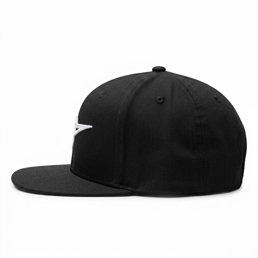 AGELESS FLATBILL HAT BLACK