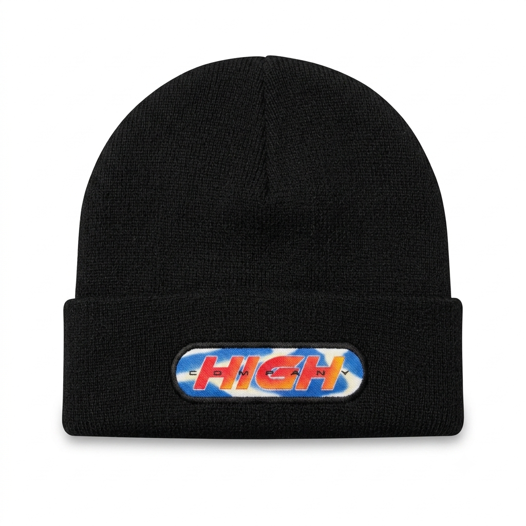 BEANIE HIGH POOL PRETO