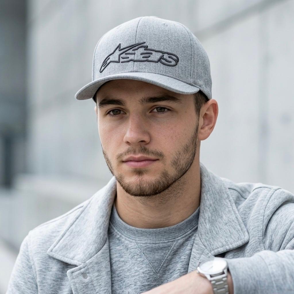 BLAZE FLEXFIT HAT GREY
