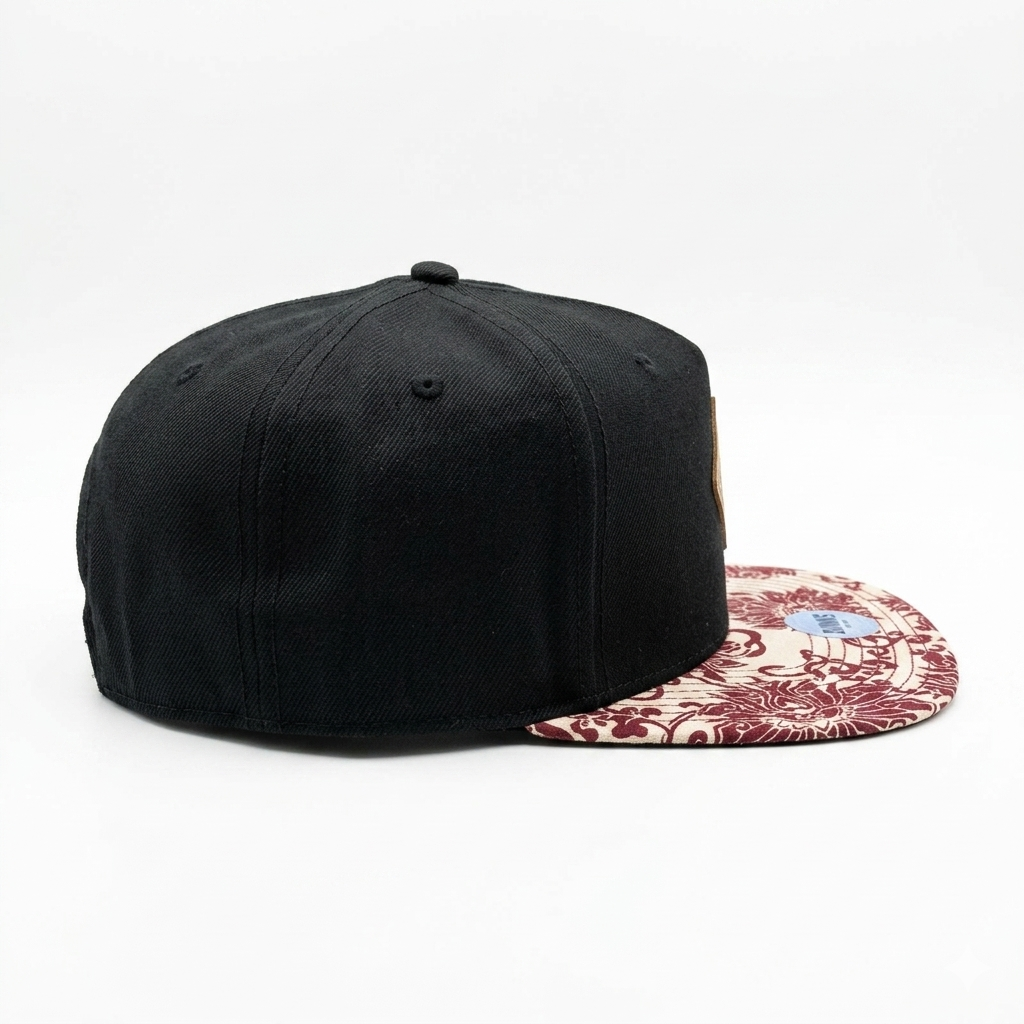5P SB CP FEATHER BLACK/WINE