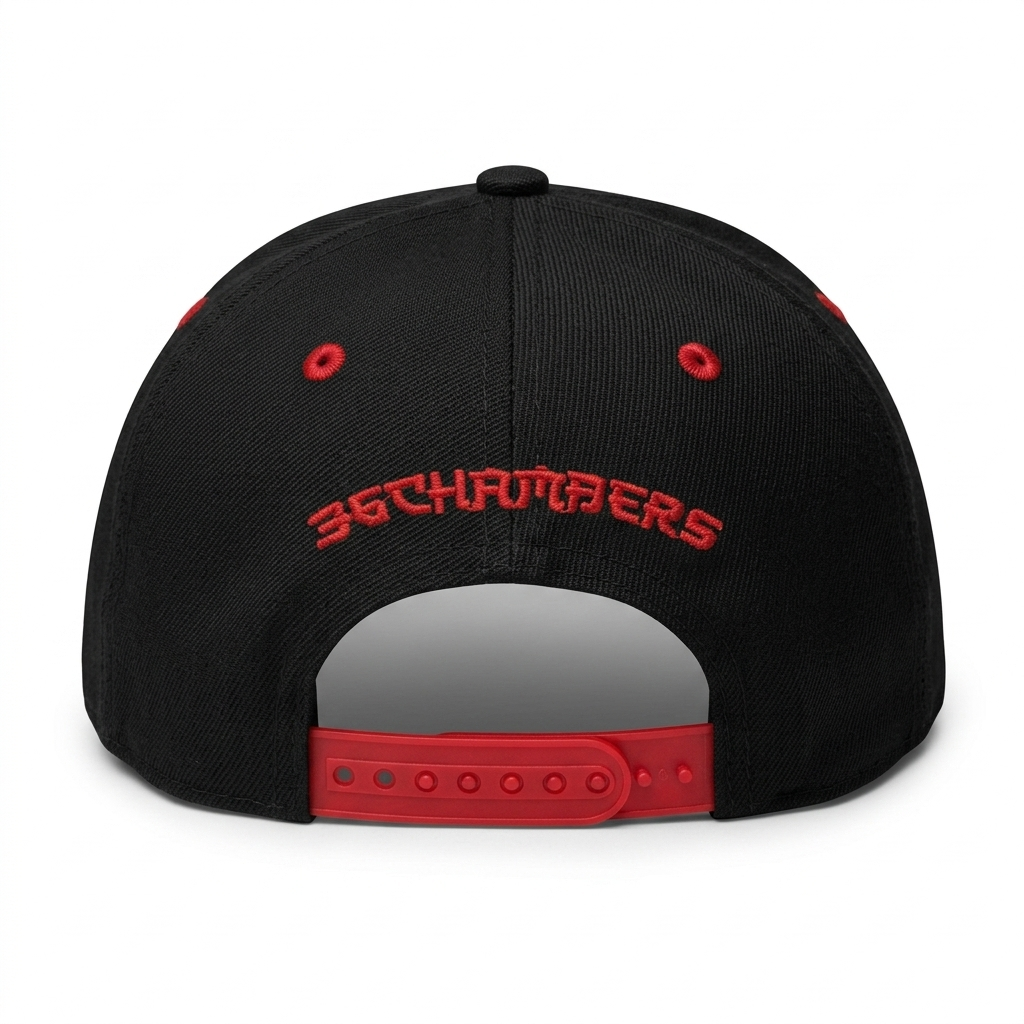 6089MT BLACK/RED WU-TANG CLAN - 36 CHAMBERS