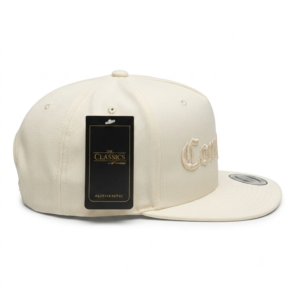 BEIGE COMPTON SNAPBACK YUPOONG