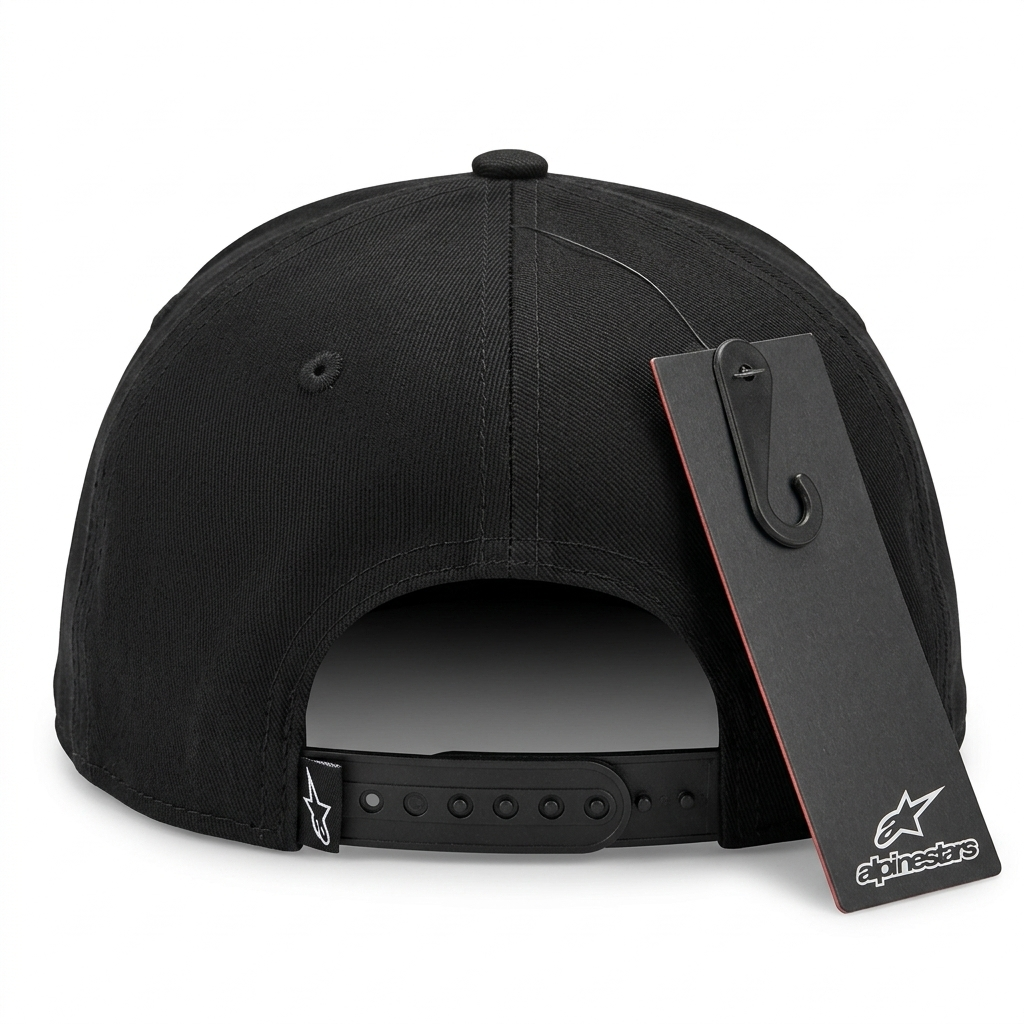 CORP SNAP 2 HAT BLACK/WHITE