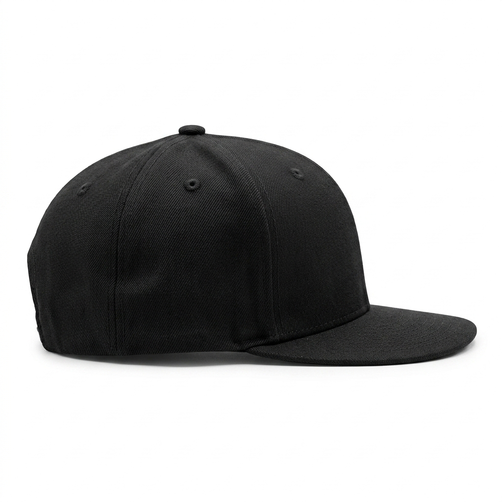 CORP SNAP 2 HAT BLACK/WHITE