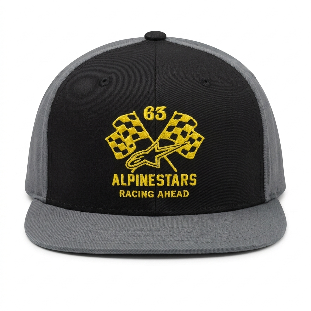 DOUBLE CHECK FLATBILL HAT S/M