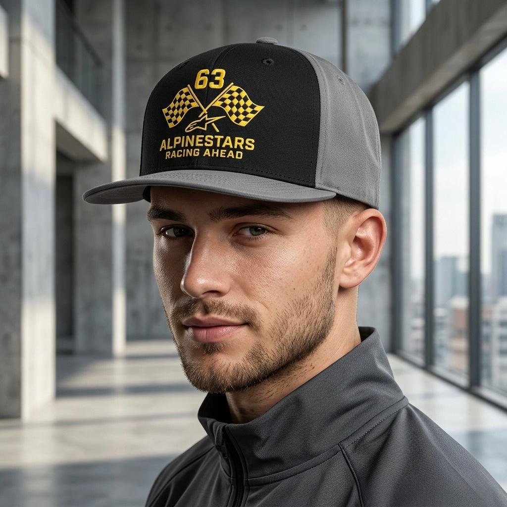 DOUBLE CHECK FLATBILL HAT S/M
