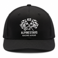 DOUBLE CHECK FLATBILL HAT BLACK L/XL