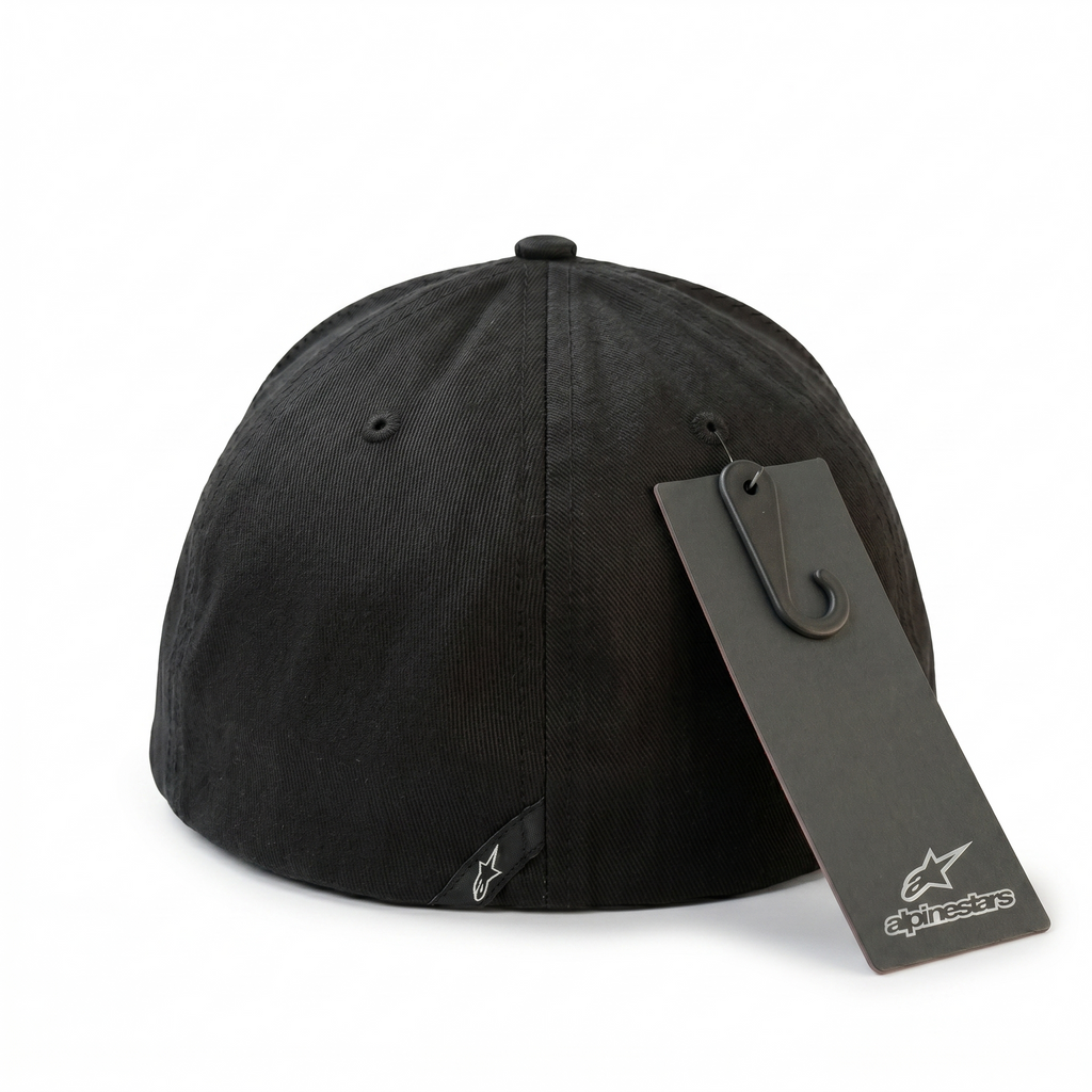 DOUBLE CHECK FLATBILL HAT BLACK L/XL