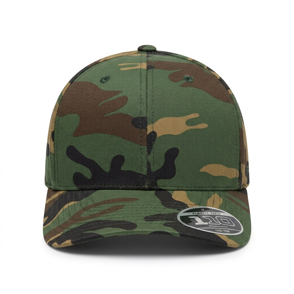 GORRA FLEXFIT 110 GREEN CAMO