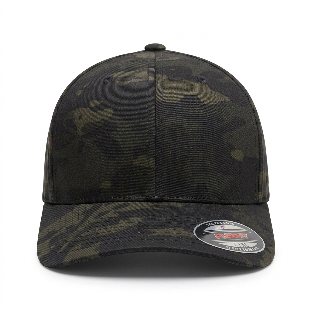 GORRA FLEXFIT 6277MC MULTICAM BLACK