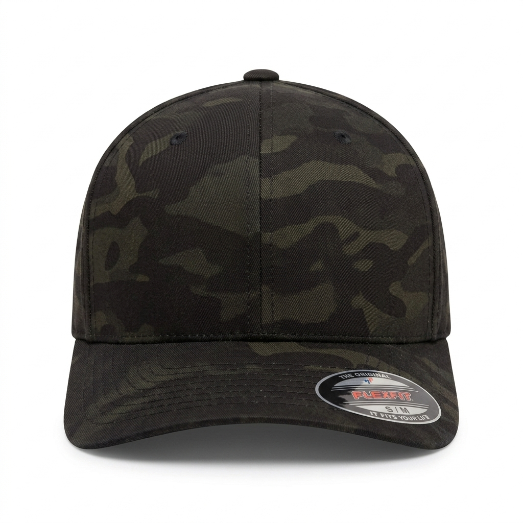 GORRA FLEXFIT 6277MC MULTICAM BLACK