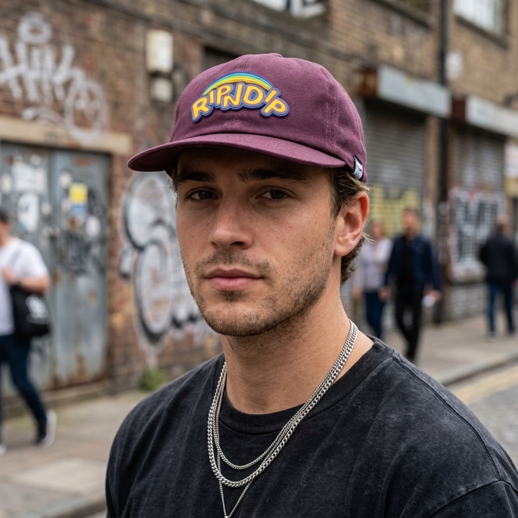 GORRA RIPNDIP FRIENDS FOREVER BURGUNDY