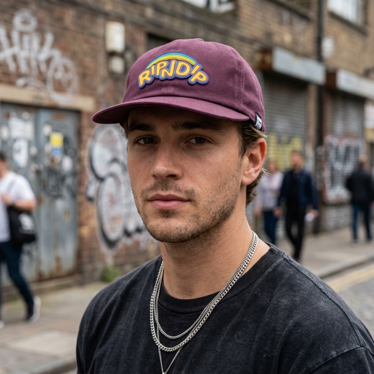 GORRA RIPNDIP FRIENDS FOREVER BURGUNDY