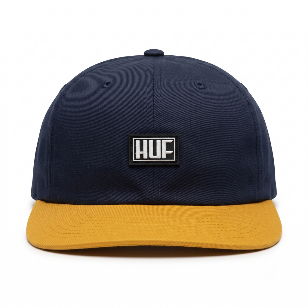 GORRA HUF DBC CLIPS 6 PANEL NAVY