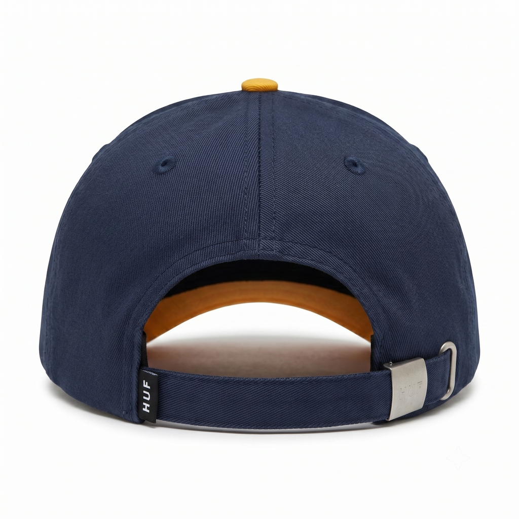 GORRA HUF DBC CLIPS 6 PANEL NAVY
