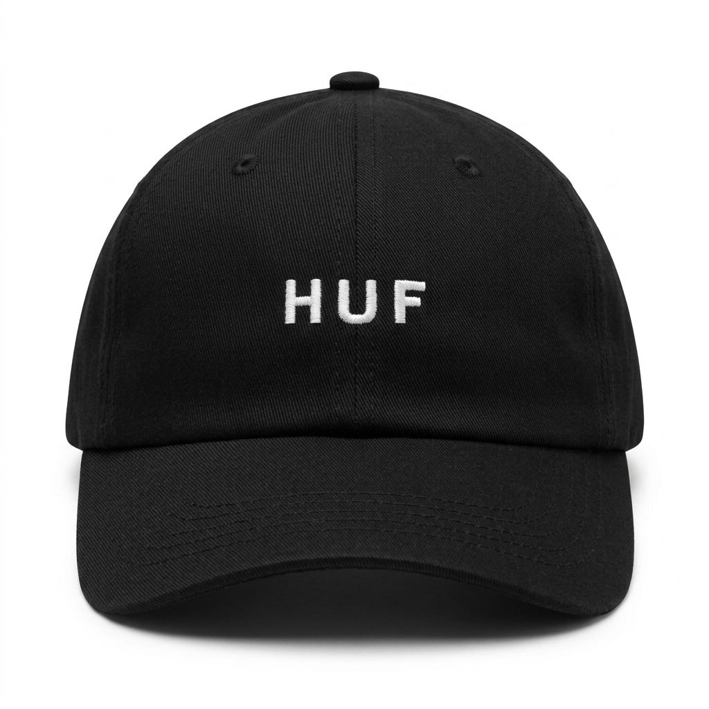 GORRA HUF ESSENTIALS OG LOGO CV 6 PANEL
