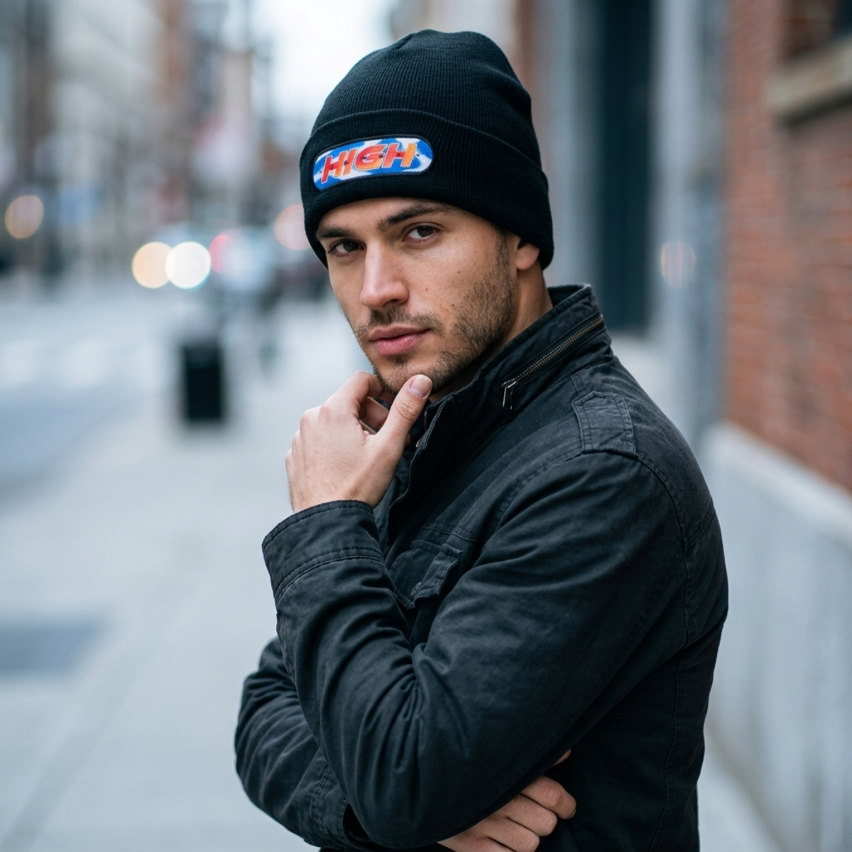 BEANIE HIGH POOL PRETO