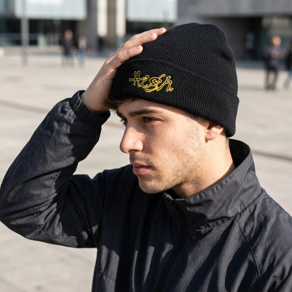BEANIE HIGH SUN BLACK