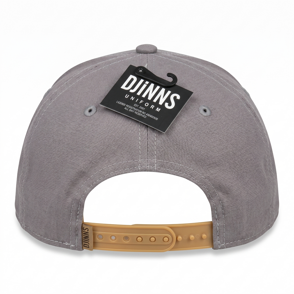 SNAPBACK CAP MIX CANVAS GREY/WINE