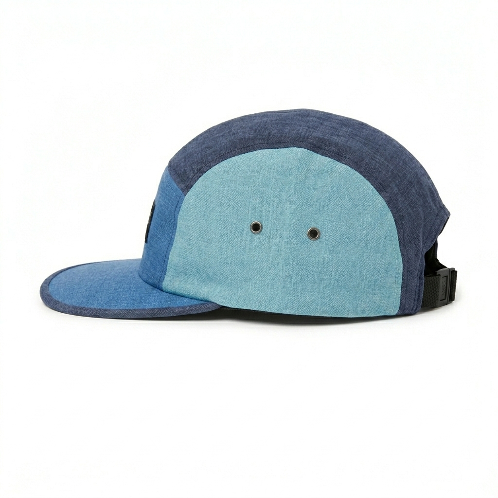 TQL FIVE PANEL CAMP CAP BLUE/MINT