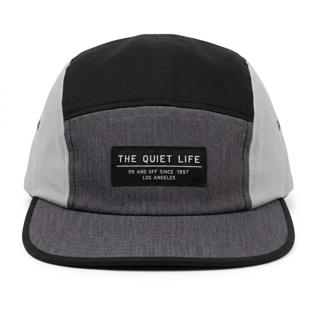 TQL FIVE PANEL CAMP BICOLOR BLACK