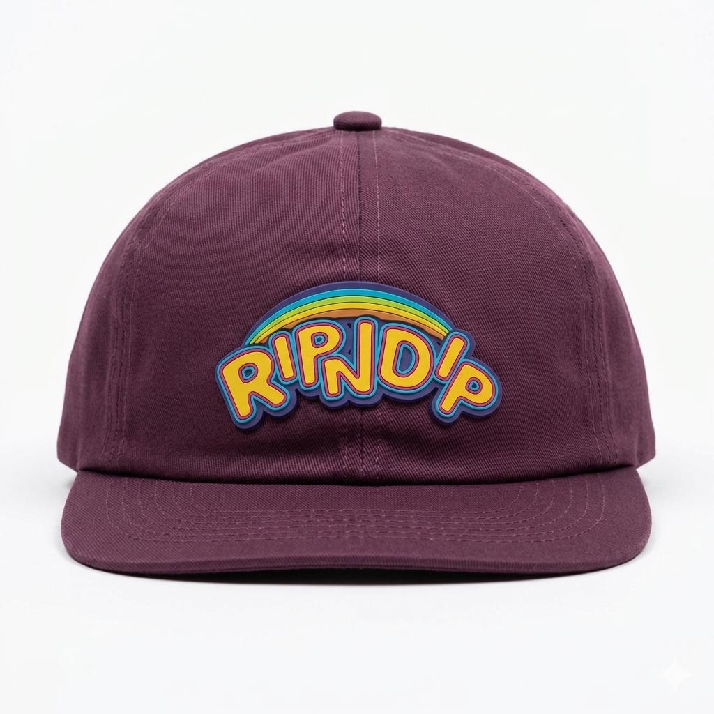 GORRA RIPNDIP FRIENDS FOREVER BURGUNDY