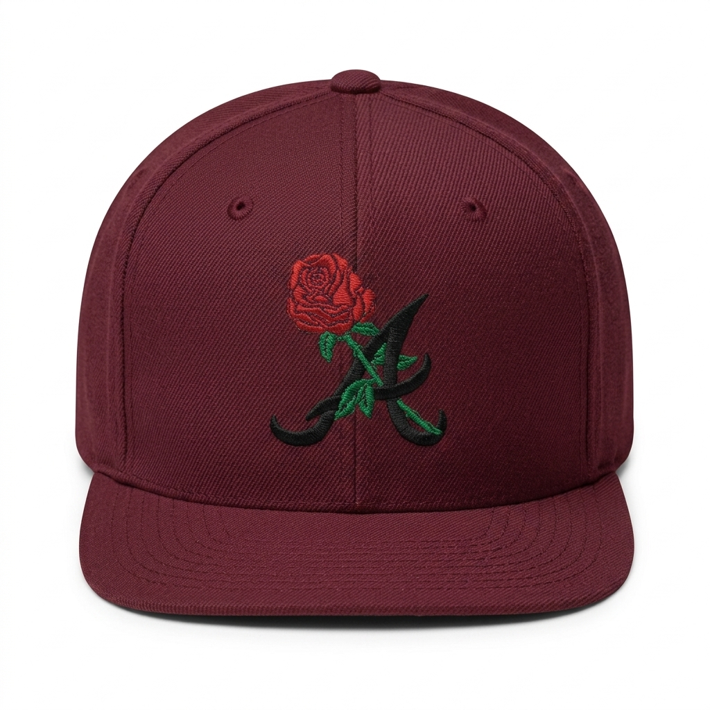 6089M MAROON ATLANTA BRAVES - ROSES