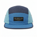 TQL FIVE PANEL CAMP CAP BLUE/MINT