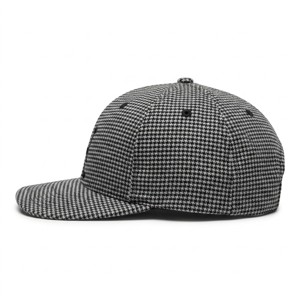 CLASSIC H HOUNDSTOOTH 6 BLACK