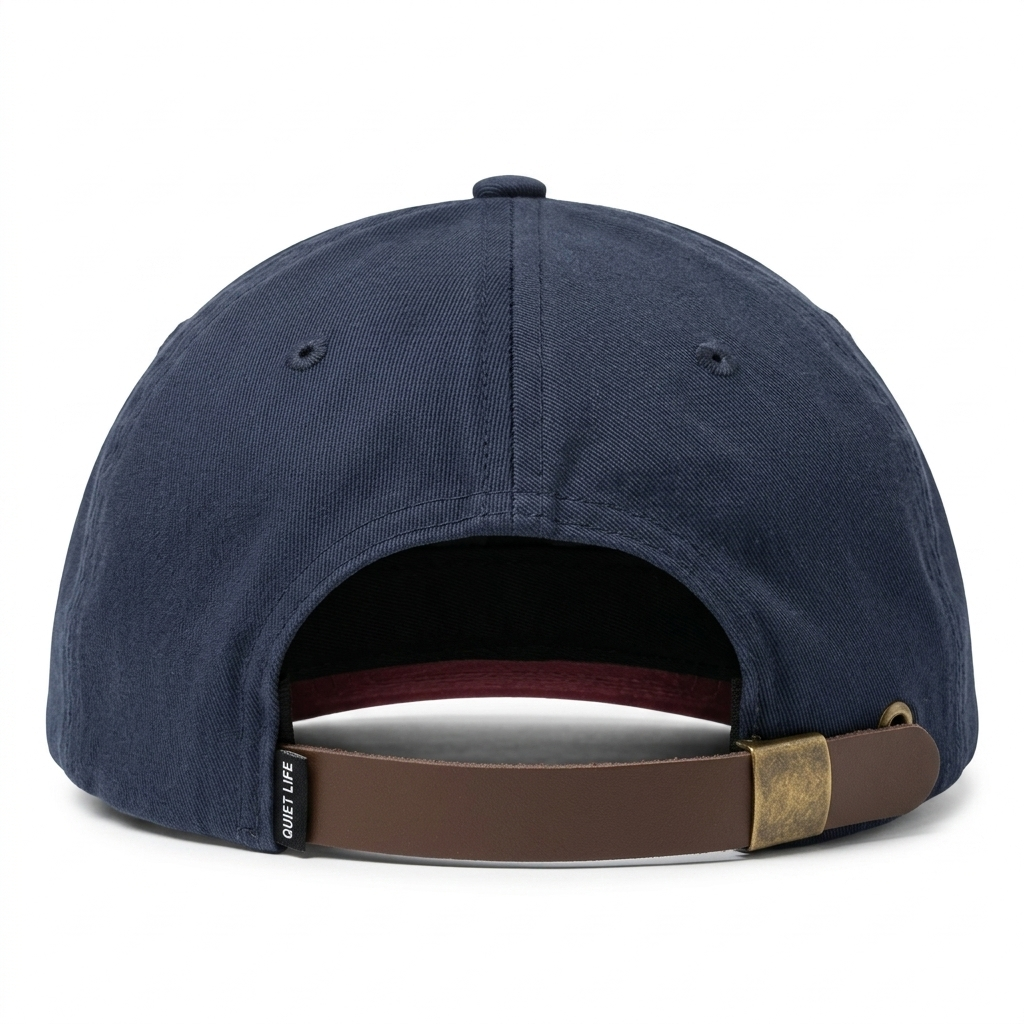 TQL CORBIER POLO HAT NAVY/BURGUNDY
