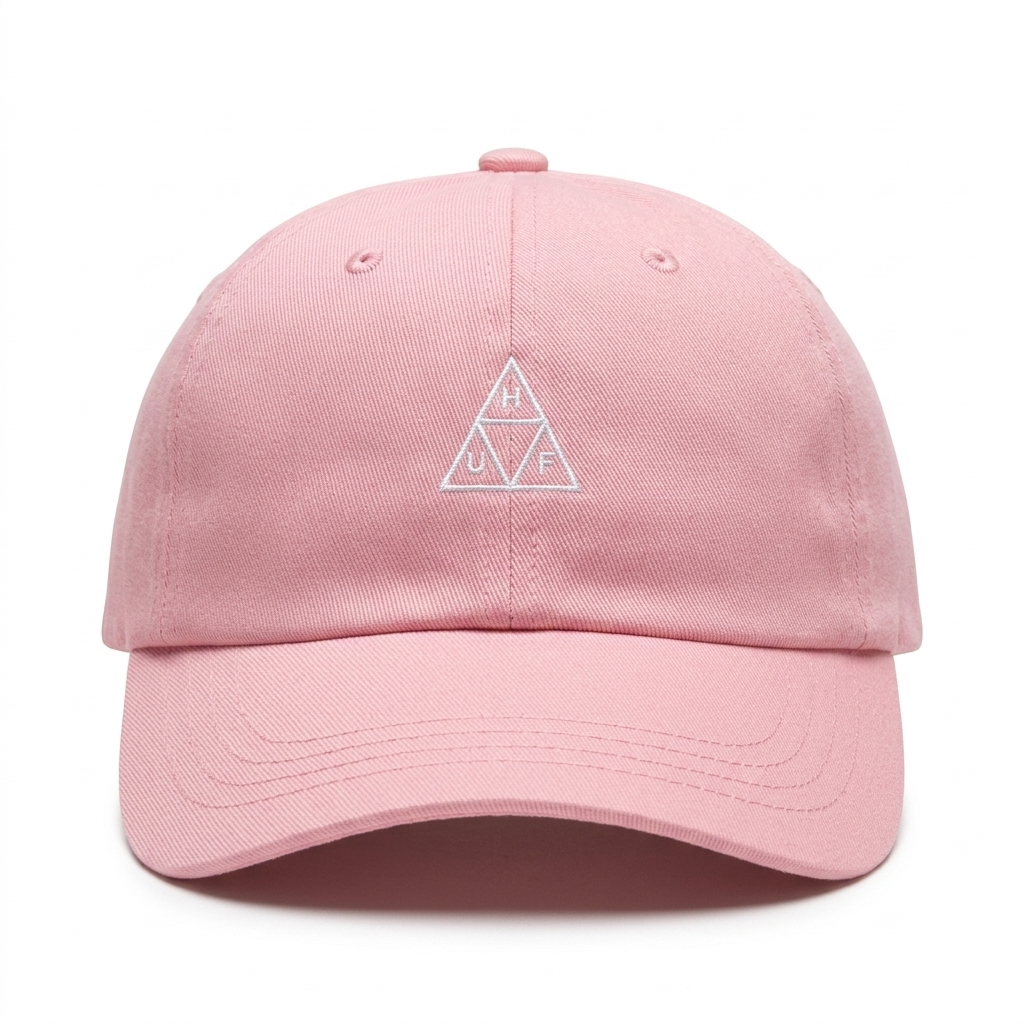 ESSENTIALS TT CV 6-PANEL PINK