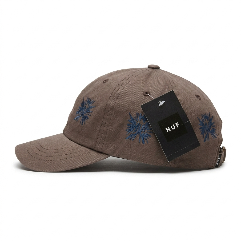 MULTI HIT 6-PANEL CV HAT BROWN