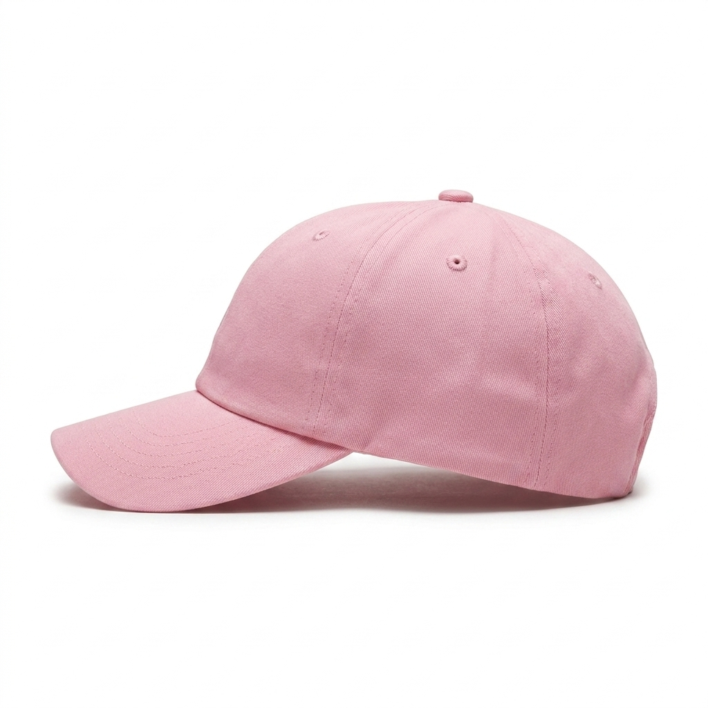 ESSENTIALS TT CV 6-PANEL PINK
