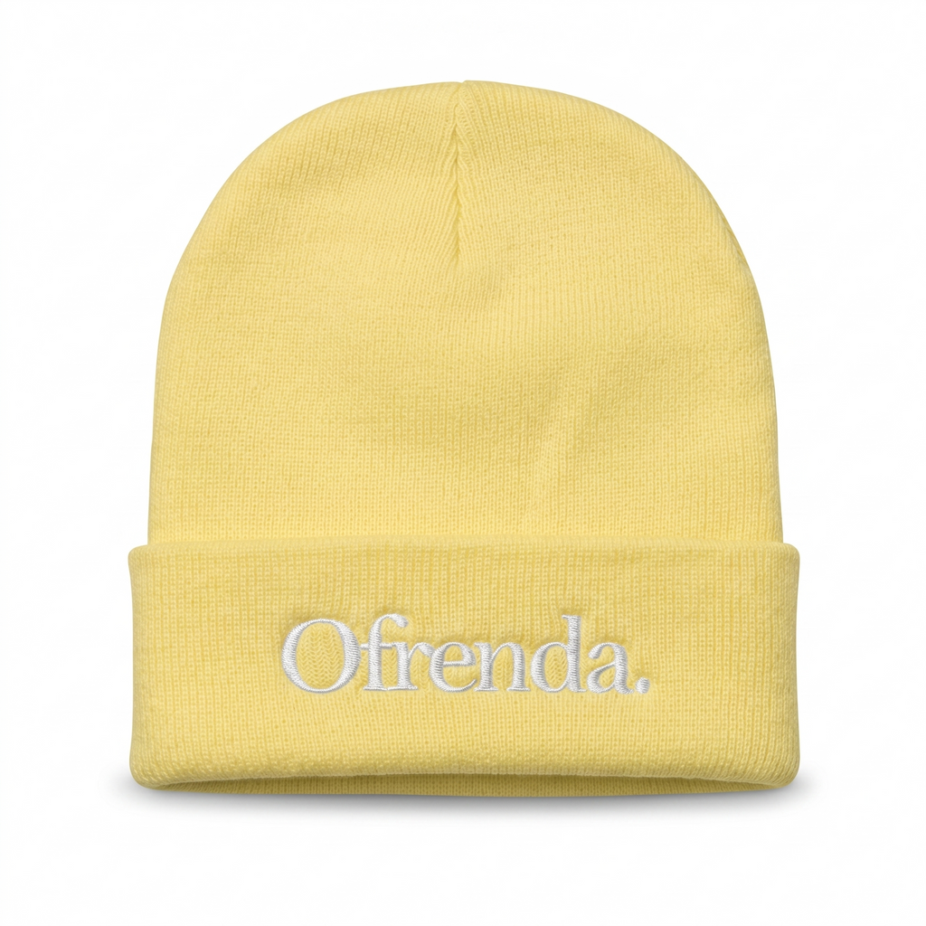 BEANIE OFRENDA SERIF