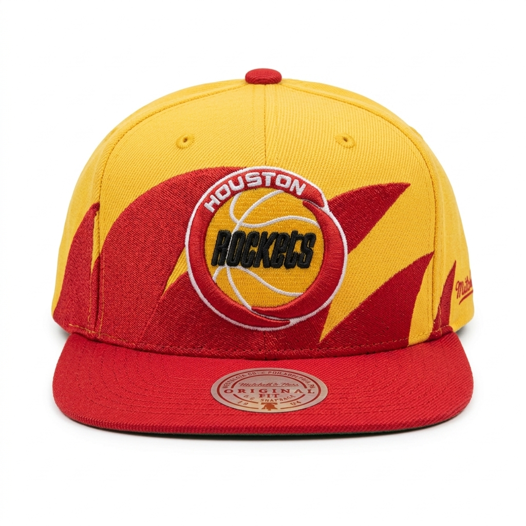 GORRA MITCHELL&NESS SHARKTOOTH SNAPBACK HWC ROCKETS