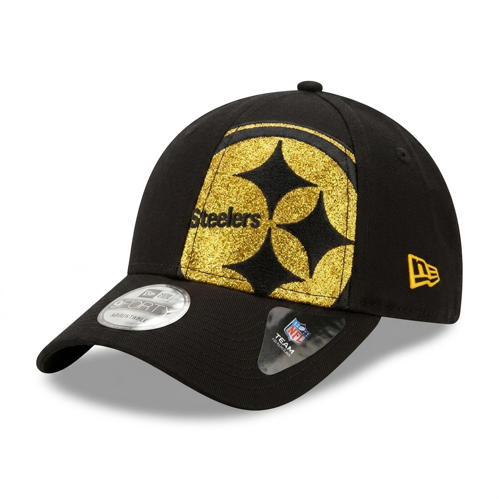 GORRA NEW ERA 9FORTY STEELERS GLITTER