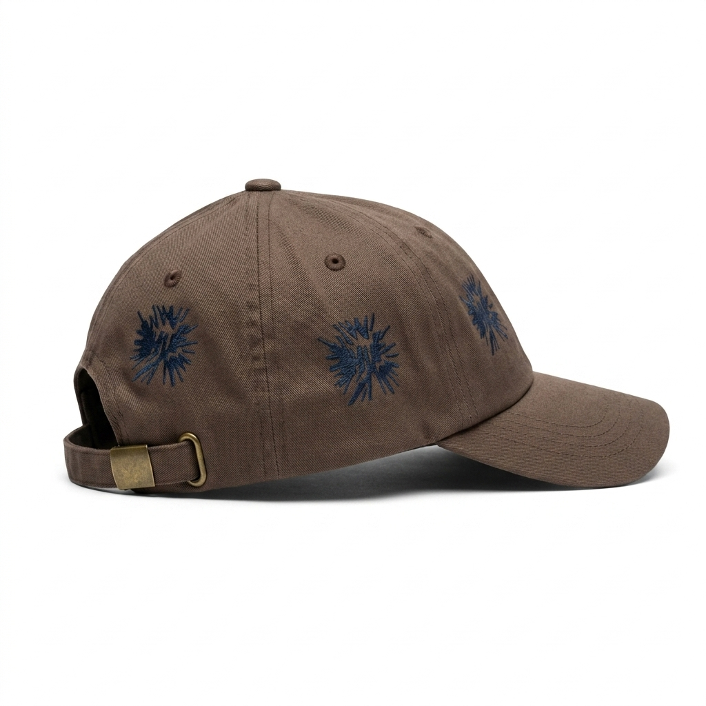 MULTI HIT 6-PANEL CV HAT BROWN