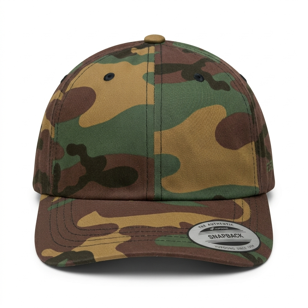 GORRA YUPOONG 6245CM GREEN CAMO