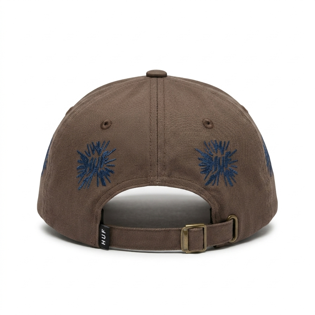 MULTI HIT 6-PANEL CV HAT BROWN