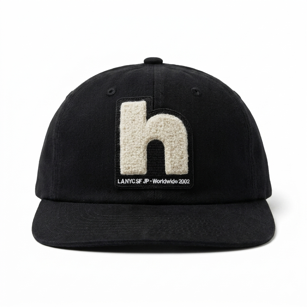 CHENILLE PATCH 6-PANEL H