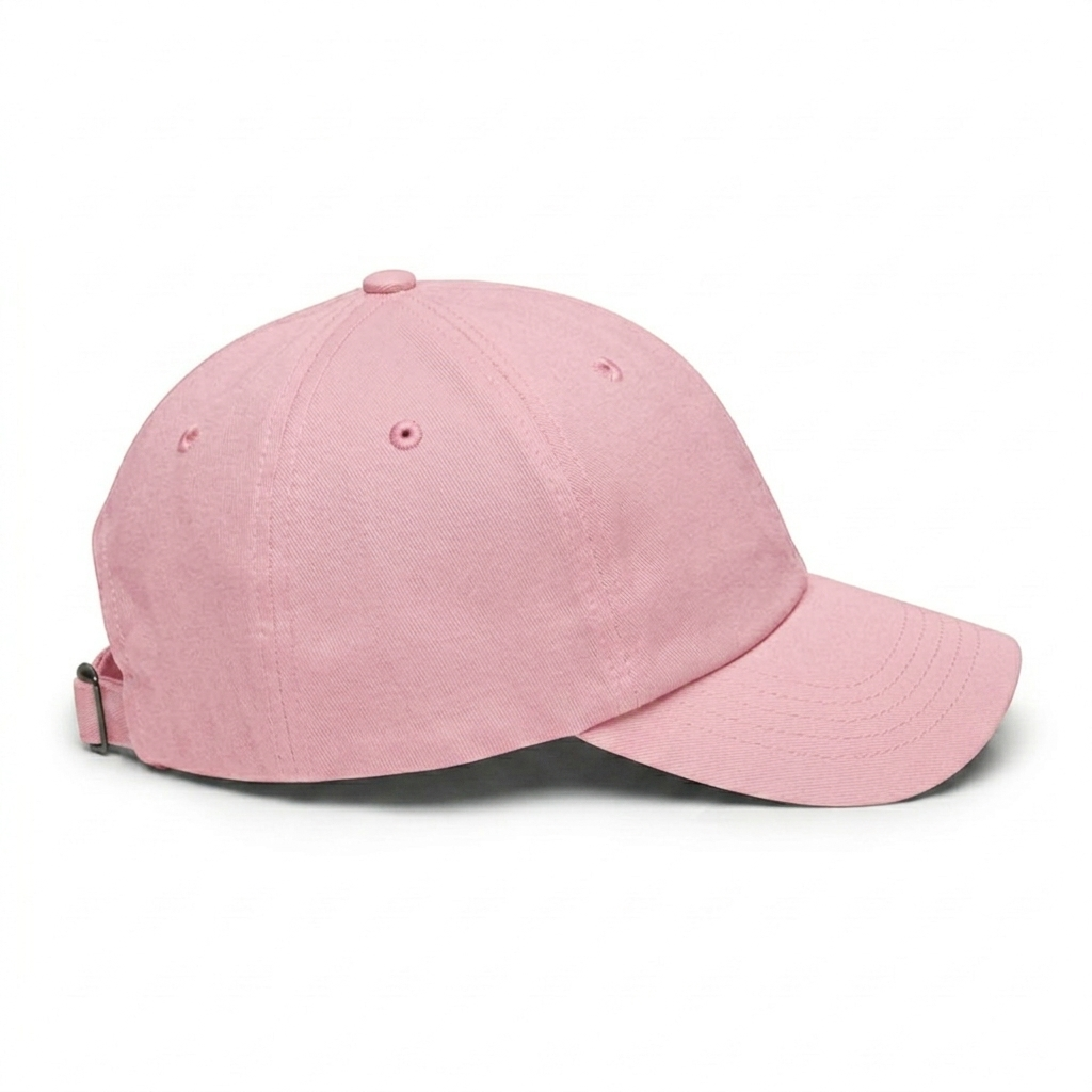 ESSENTIALS TT CV 6-PANEL PINK